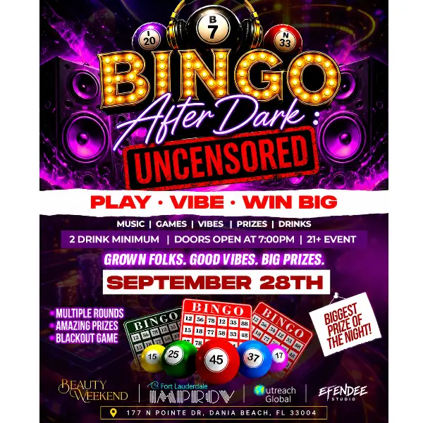 BINGO AFTER DARK: UNCENSORED 🎤🔥