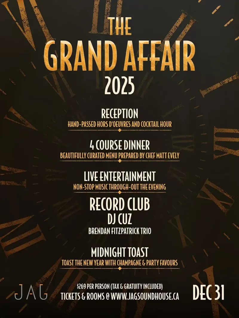 The Grand Affair 2025 at JAG Soundhouse