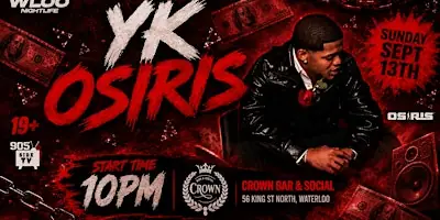 YK Osiris Live At Crown Bar & Social en Crown Bar & Social