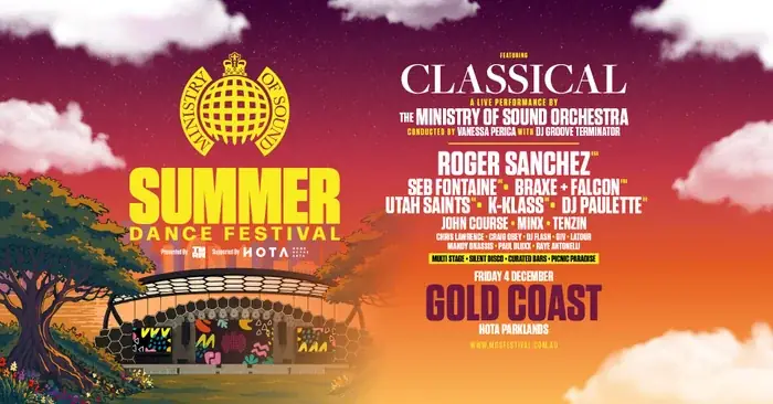 Ministry of Sound Summer Dance Festival à HOTA Outdoor Stage