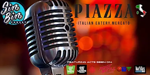 Sin Bin Comedy Show at Piazza Italian Eatery.Mercato Aurora à Piazza Italian Eatery.Mercato
