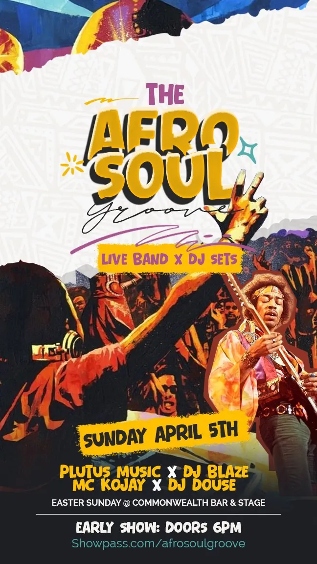 THE AFRO at Commonwealth Bar & Stage