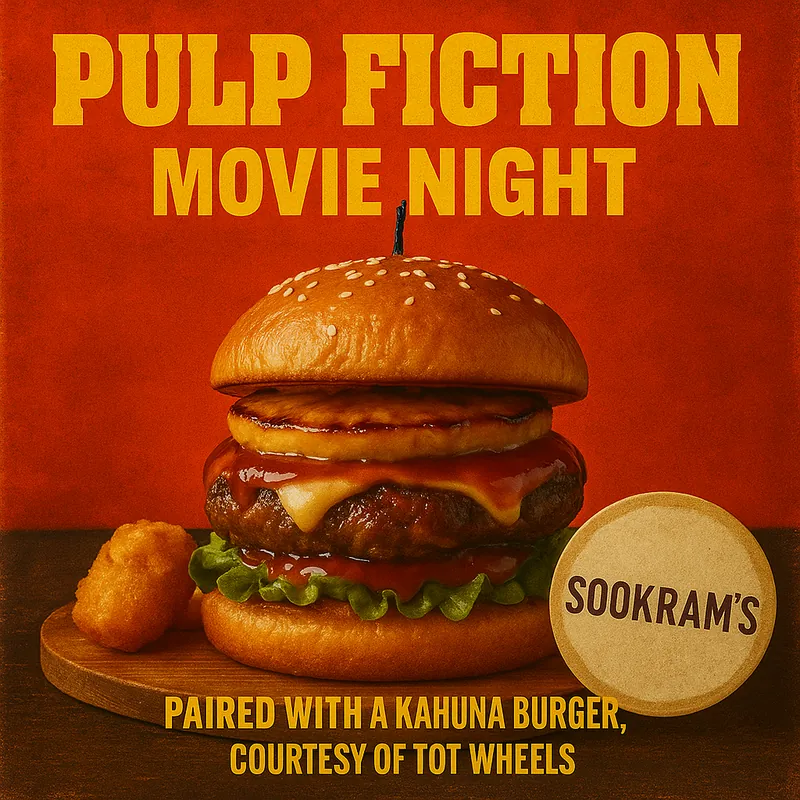 Sookram's Single Feature Night – Pulp Fiction à The Park Theatre