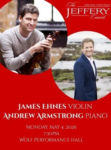 James Ehnes, violin and Andrew Armstrong, piano à Grand Theatre