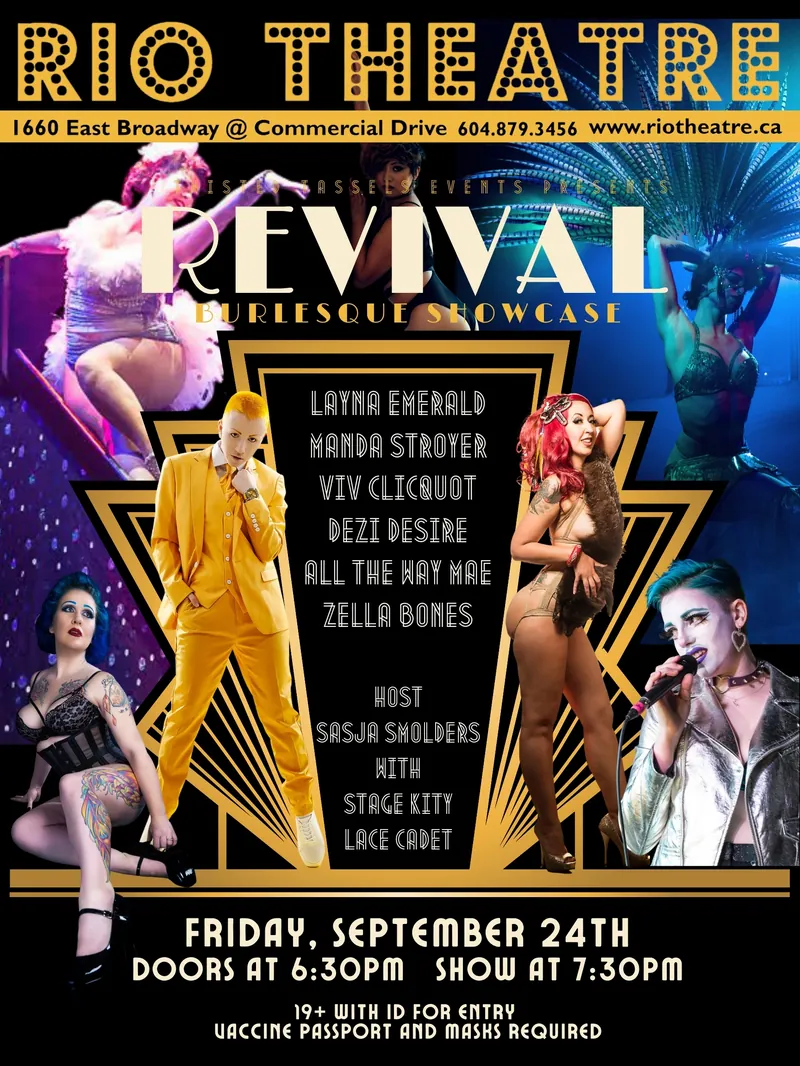 Twisted Tassles Presents: Revival à Rio Theatre