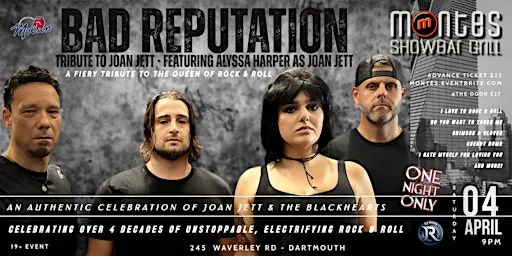 BAD REPUTATION - A Tribute to Joan Jett