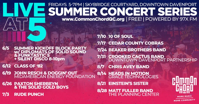 Rescheduled Live At 5: Rude Punch at Redstone Room at Common Chord