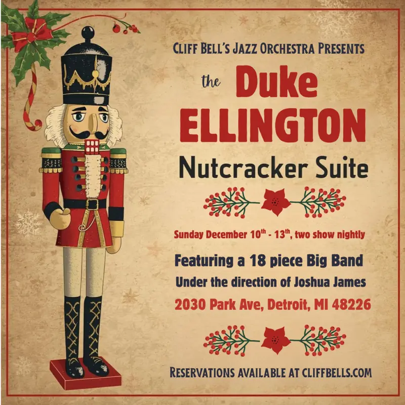 Duke Ellington’s Nutcracker Suite à Cliff Bell's