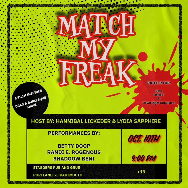 Match My Freak! en Staggers Pub & Grub