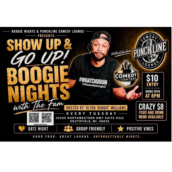 BOOGIE NIGHTS at The Punchline Comedy Lounge