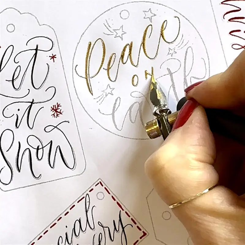 CHRISTMAS CALLIGRAPHY aw26