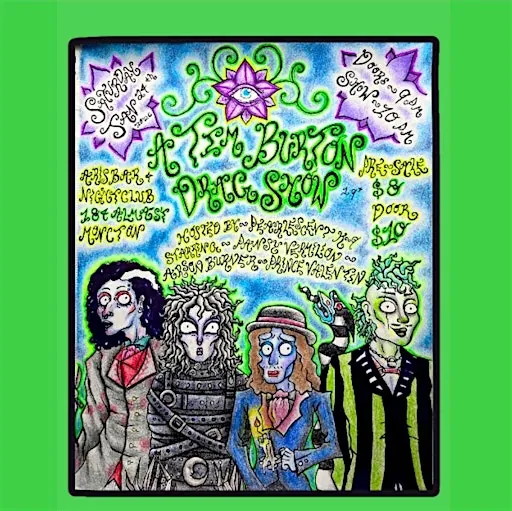 A Tim Burton Drag Show en 184 Alma St
