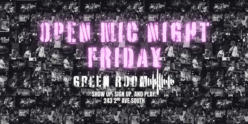 OPEN MIC FRIDAY