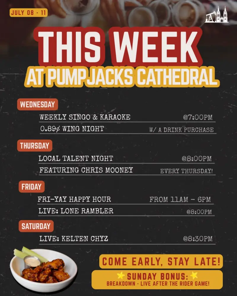 Locals Night à PumpJacks Cathedral