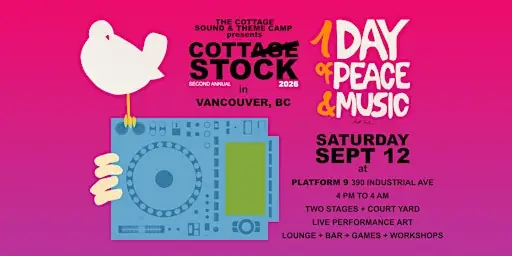 COTTSTOCK '26 Music & Arts Fair à 390 Industrial Ave
