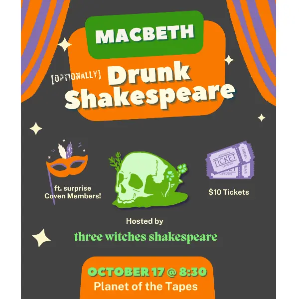 Drunk Shakespeare à Planet of the Tapes