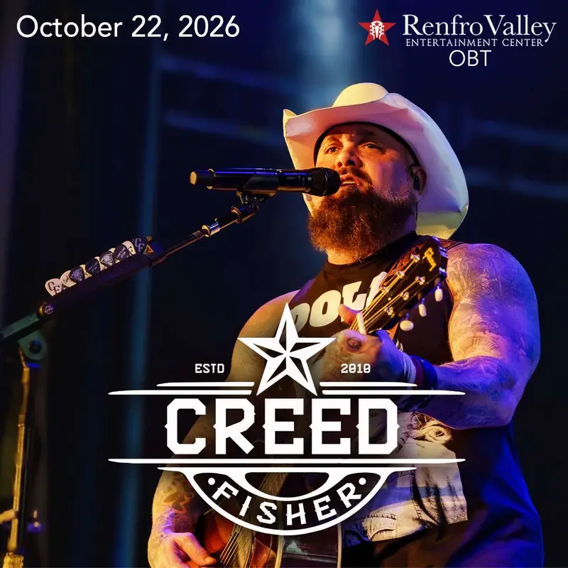 Creed Fisher à Renfro Valley Entertainment Center