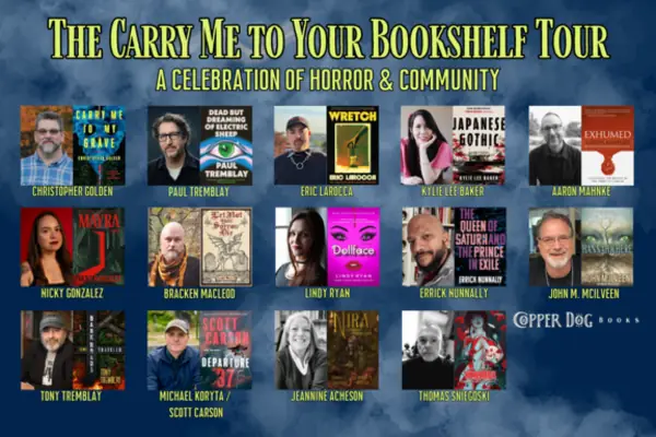 Christopher Goldens Carry Me To Your Bookshelf Tour at Off Cabot
