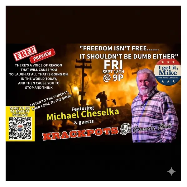 FREE PREVIEW NIGHT OF "I GET IT, MIKE"