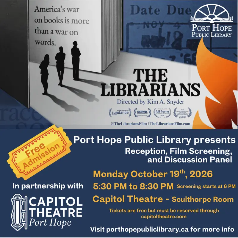The Librarians Film Screening & Panel Discussion at Capitol Theatre Port Hope