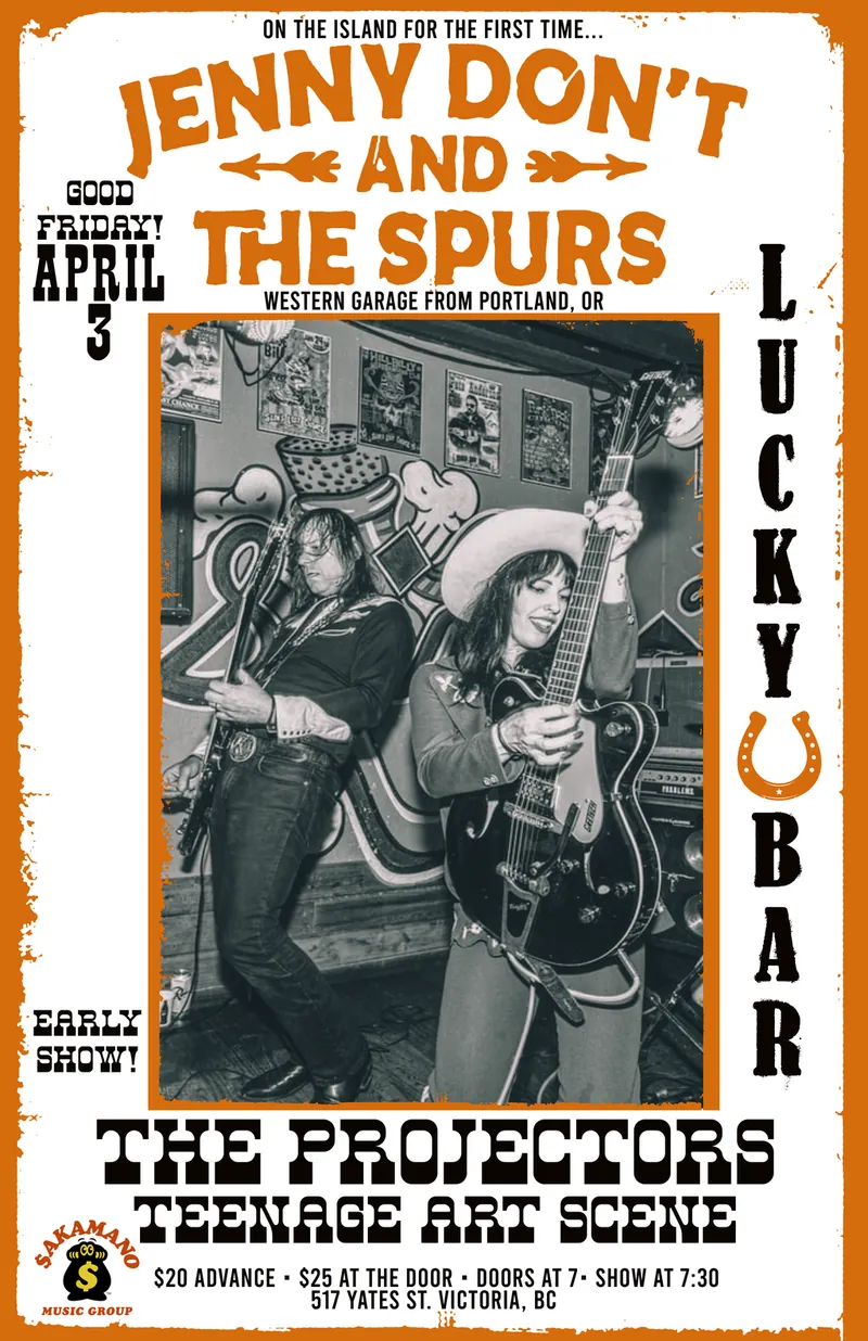 Jenny Don't & The Spurs (Portland) Live at Lucky Bar en Lucky Bar