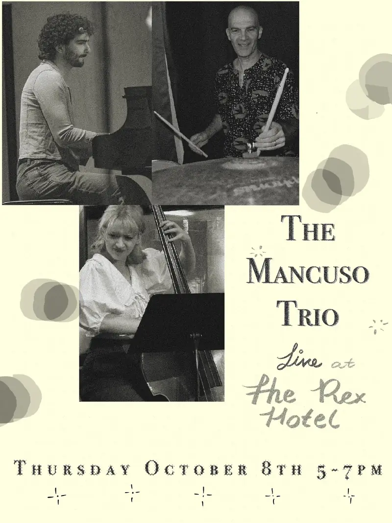 The Mancuso Trio at The Rex Hotel Jazz & Blues Bar