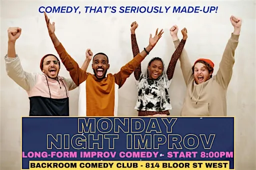 Monday Night Improv @ Backroom Comedy Club at Backroom Comedy Club