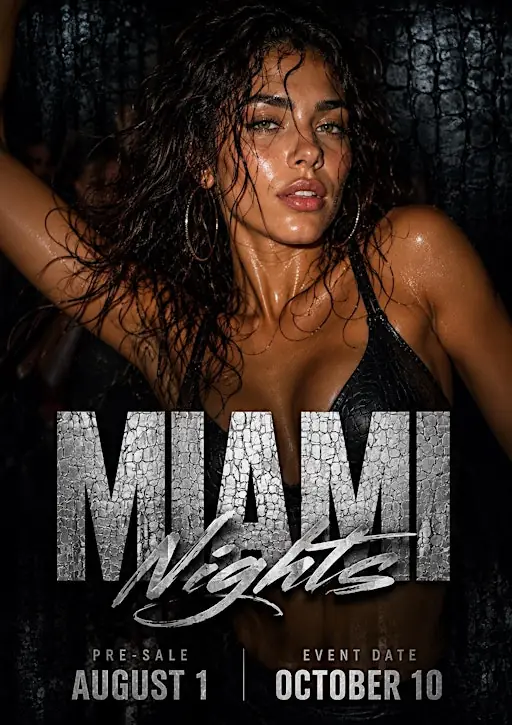 Miami Nights 24 ! à Bo's Bar & Stage