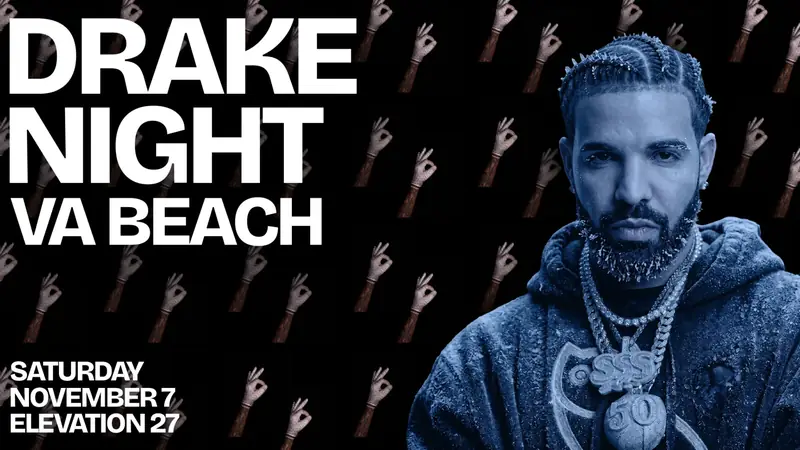 Drake Night Virginia Beach: All Night Drake à Elevation 27
