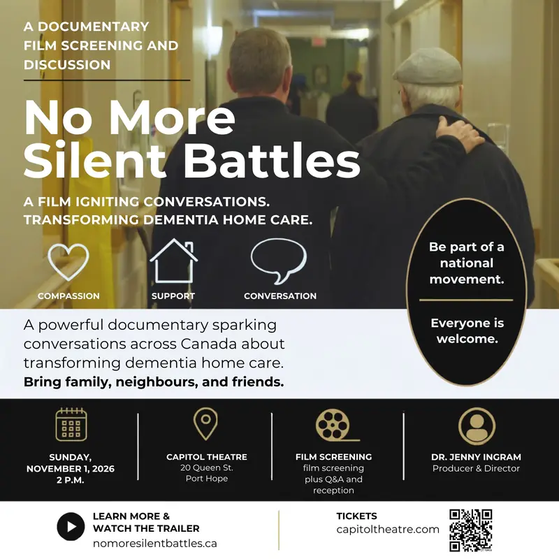 No More Silent Battles Film Screening and Q&A at Capitol Theatre Port Hope