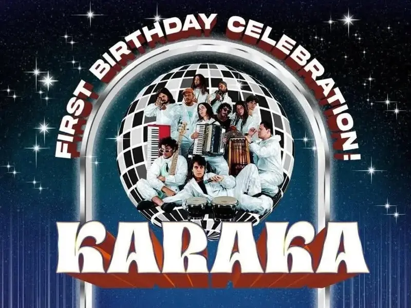 Karaka Orchestra live mirrorball's first birthday at Mirrorball Ministries