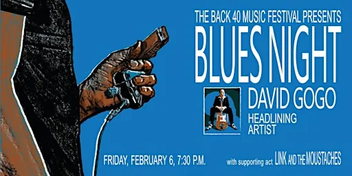 Back 40 Folk Festival Presents: An Evening of Blues
