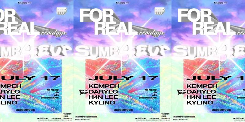 FOR REAL FRIDAYS pres - SUMR 4EVR