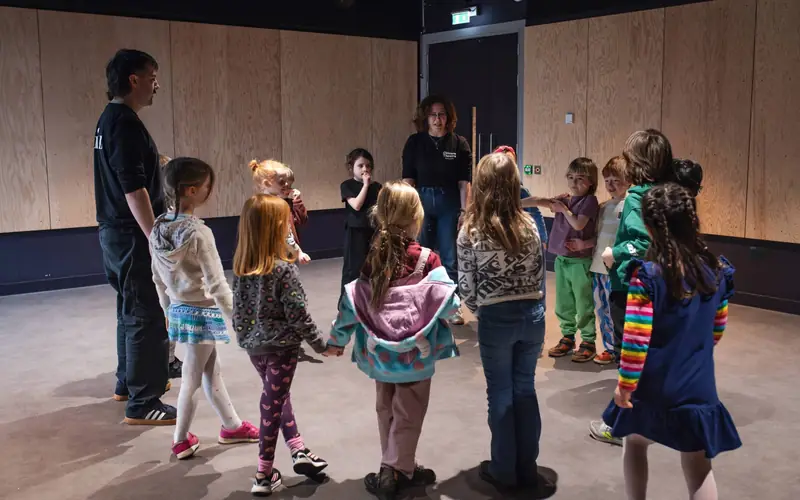Young Creatives P1-3: Morning group (Block 1) at Citizens' Theatre