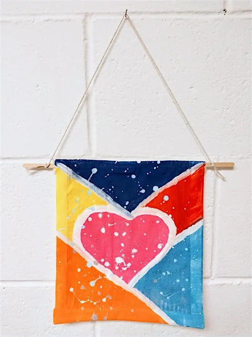 Fabric Painting Kids Art Class