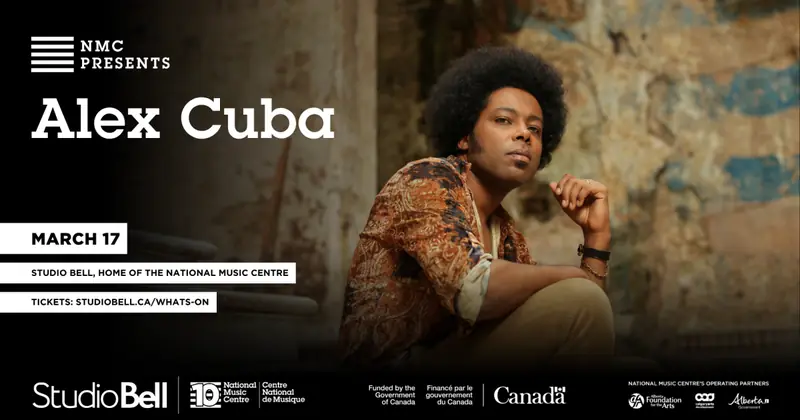 Alex Cuba à Market Hall Performing Arts Centre