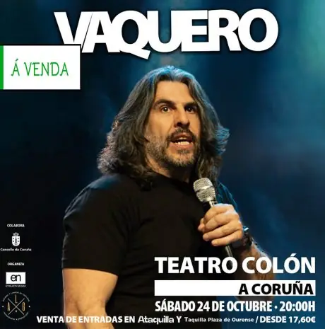 VAQUERO, de JJ Vaquero en Teatro Colón