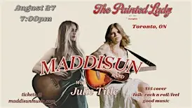 Maddisun band at The Painted Lady