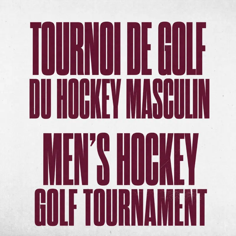 Gee-Gees Hockey (M) - Tournoi de Golf at Club De Golf Tecumseh