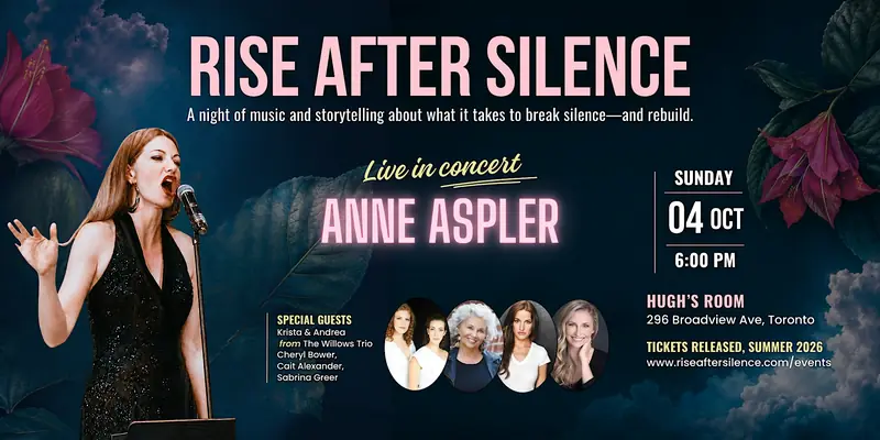 "Rise After Silence" Book Launch en Hugh's Room Live