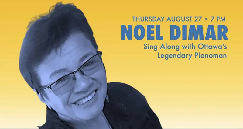 Noel Dimar, Ottawa's Pianoman at The Robo Lounge