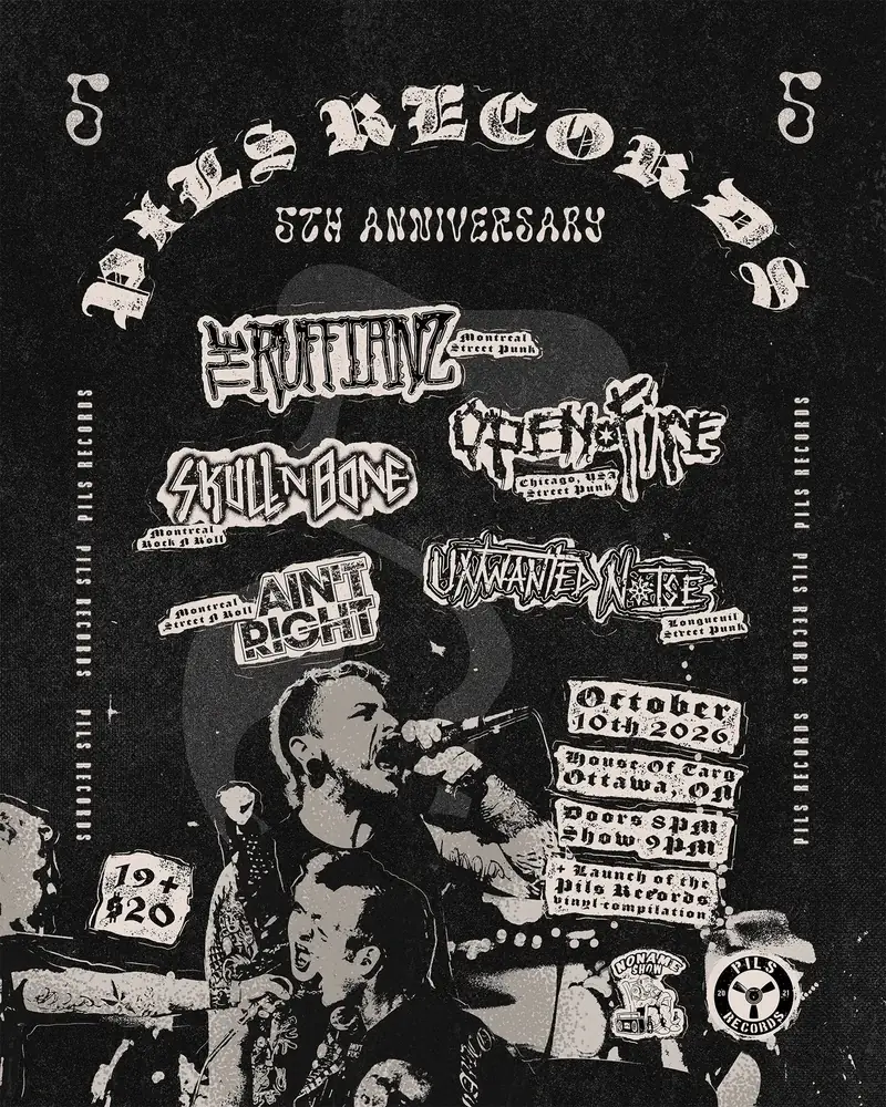 Pils Records 5th Anniversary Show: The Ruffianz en House of TARG