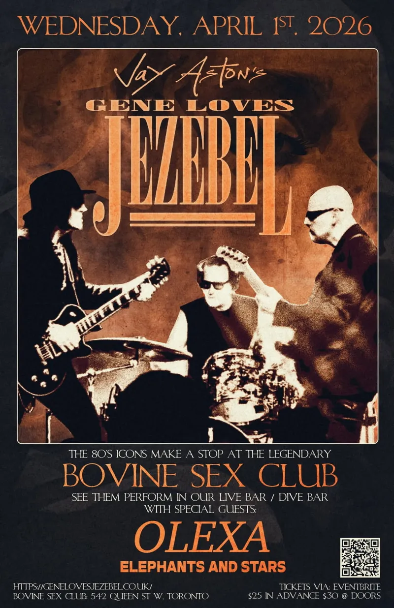 Gene Loves Jezebel at Bovine Sex Club