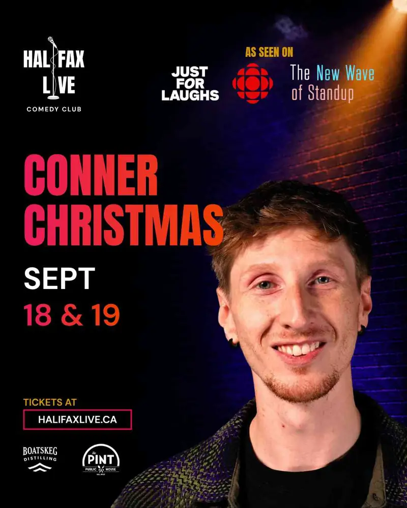 CONNER CHRISTMAS at Halifax Live Comedy Club