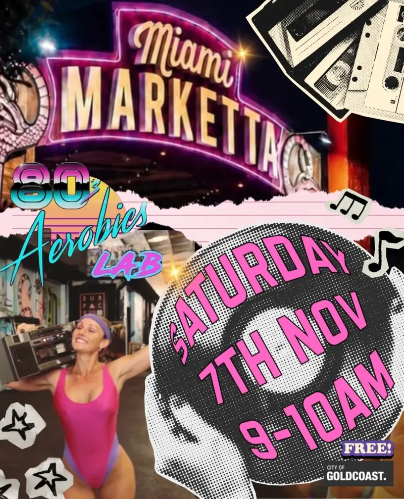 80's Aerobics (Copy) à Miami Marketta