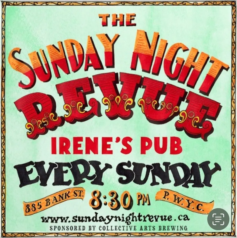 The Sunday Night Revue à Irene's Pub