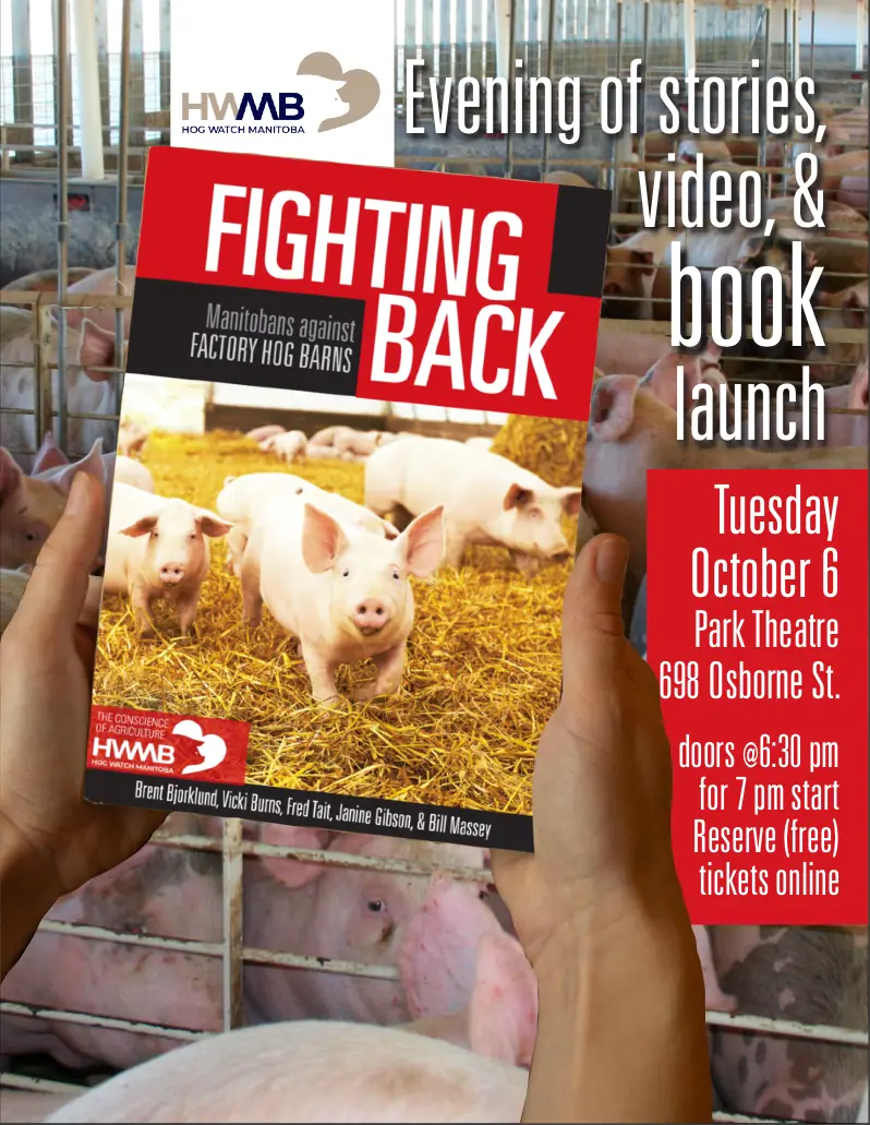 Hog Watch MB Book Launch à The Park Theatre