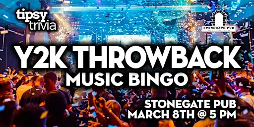 Calgary: Stonegate Pub - Y2K Throwback Music Bingo at Stonegate Pub