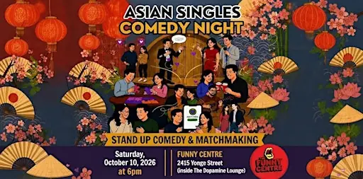 Asian Singles COMEDY NIGHT at The Dopamine - Pub & Lounge