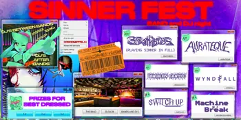 SINNER FEST (Band and DJ Night) en The Baso Canberra